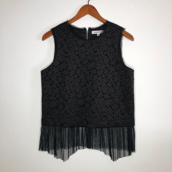 Elizabeth and James Tank Top Black Medium - Picture 1 of 7